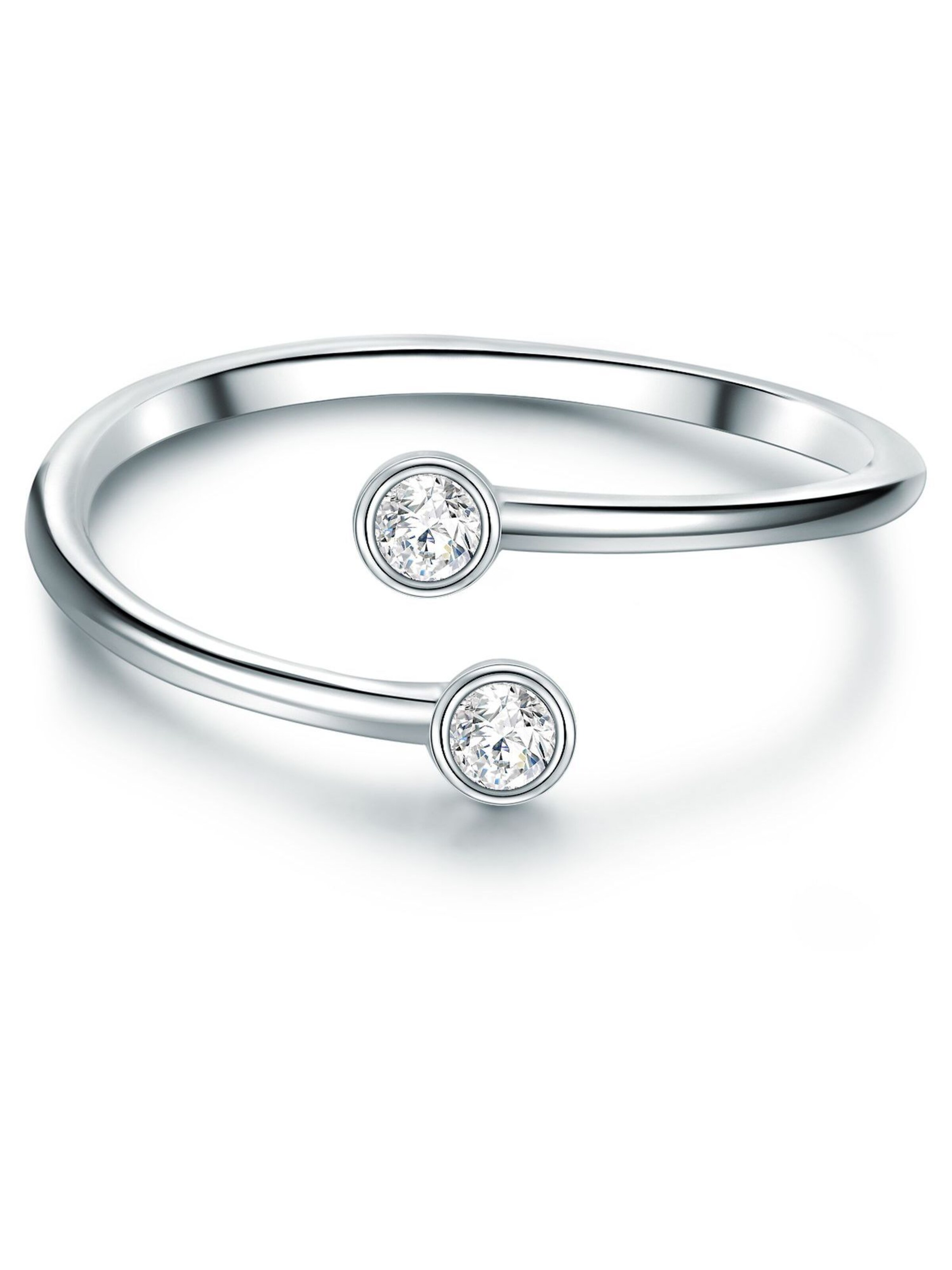 Trilani Ring in Zilver: voorkant