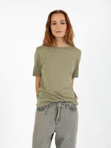 Coster Copenhagen - Top ' CC ' en verde: frente