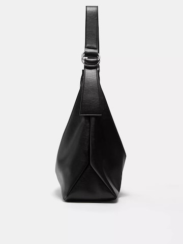 Pull&Bear Skuldertaske i sort