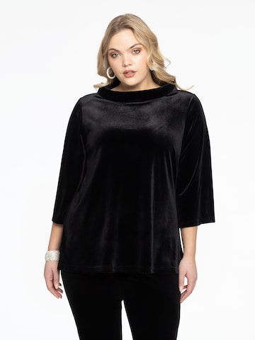YOEK Shirt in Zwart: voorkant