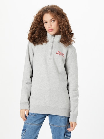 Les Petits Basics Sweatshirt in Grey: front