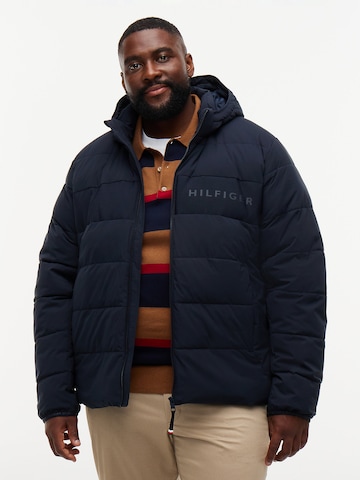 Tommy Hilfiger Big & Tall Between-season jacket in Blue: front