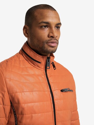 Veste mi-saison ' Gulf ' Carlo Colucci en orange