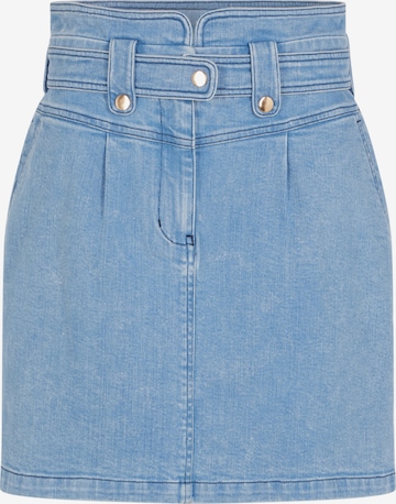 NAF NAF Skirt 'Bleach' in Blue: front