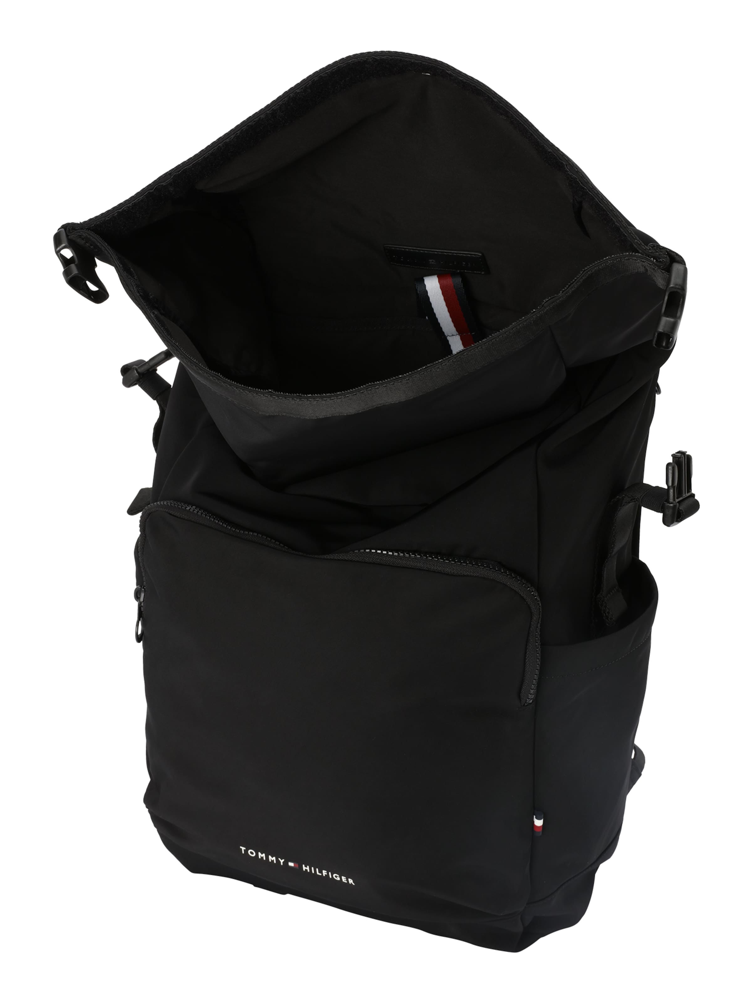 TOMMY HILFIGER Rucksack in Schwarz