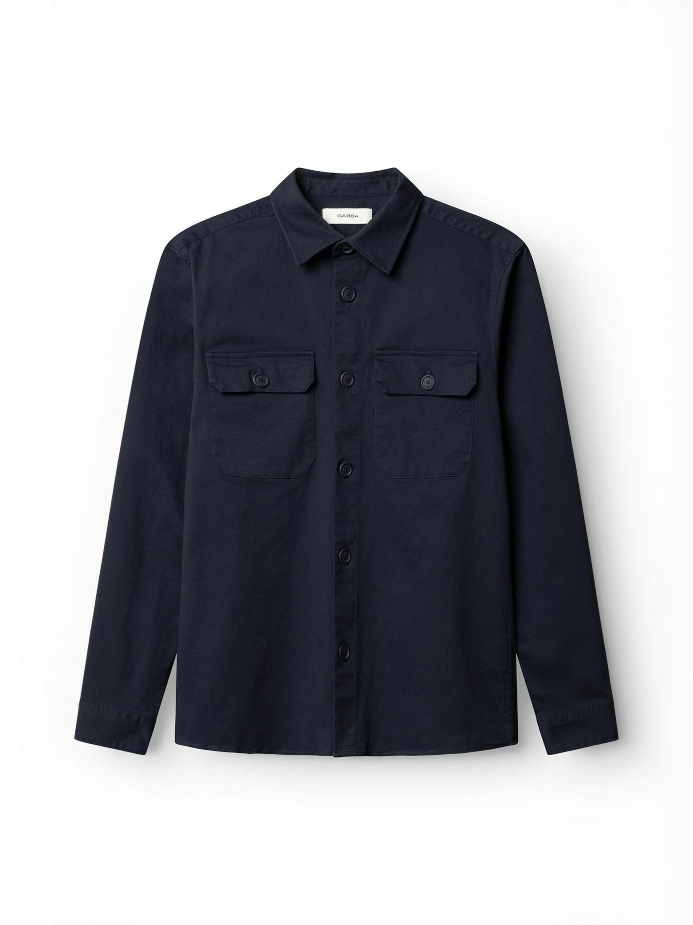Chemise ' GABtopper ' GABBA en bleu : devant