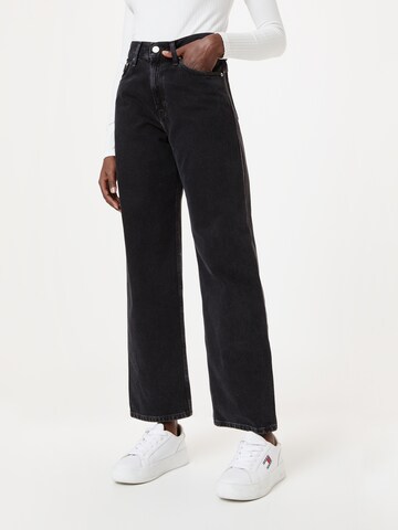 Tommy Jeans Wide leg Jeans 'BETSY' in Black: front