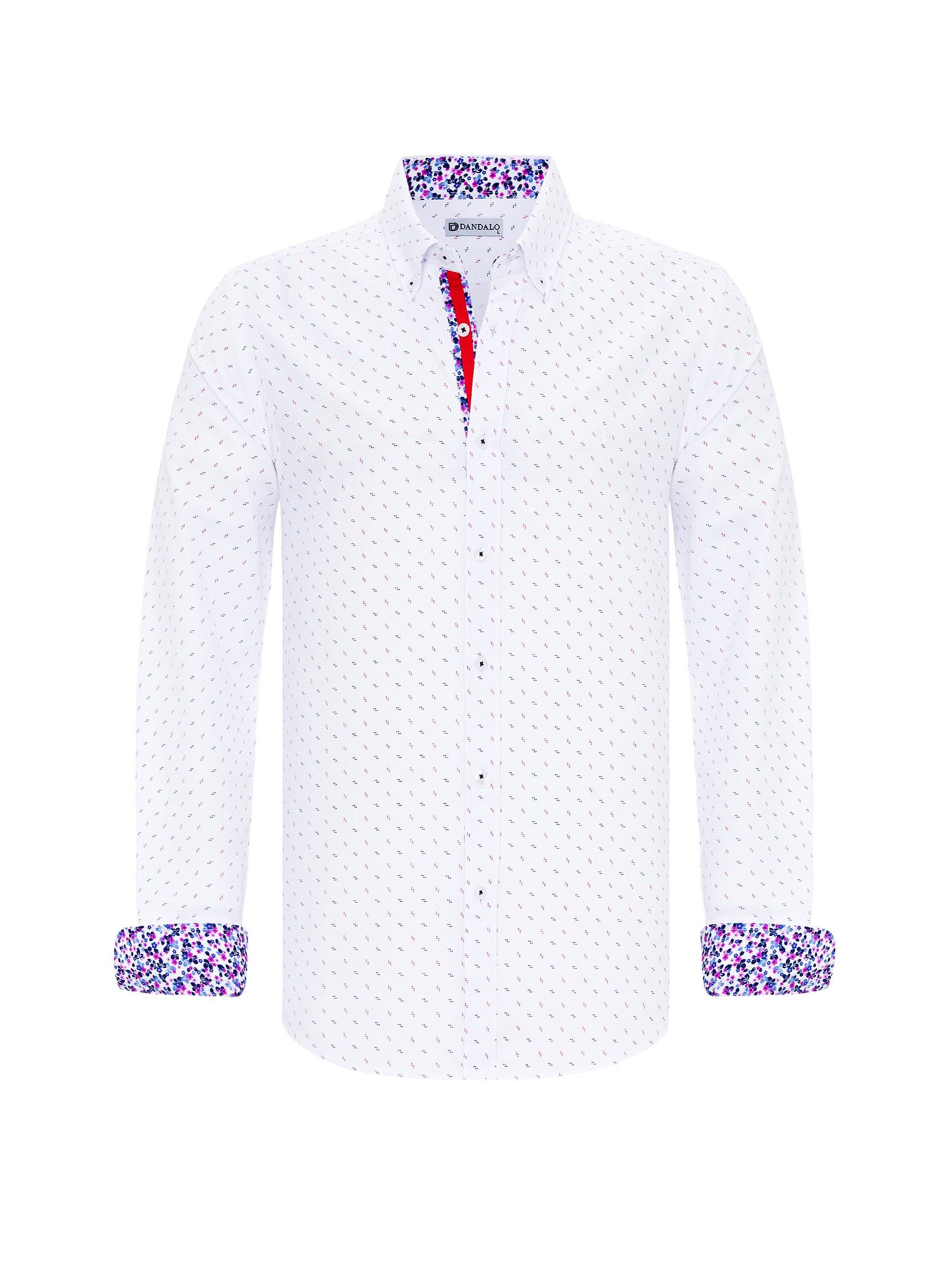 Dandalo Rovný strih Košeľa - Biela: predná strana