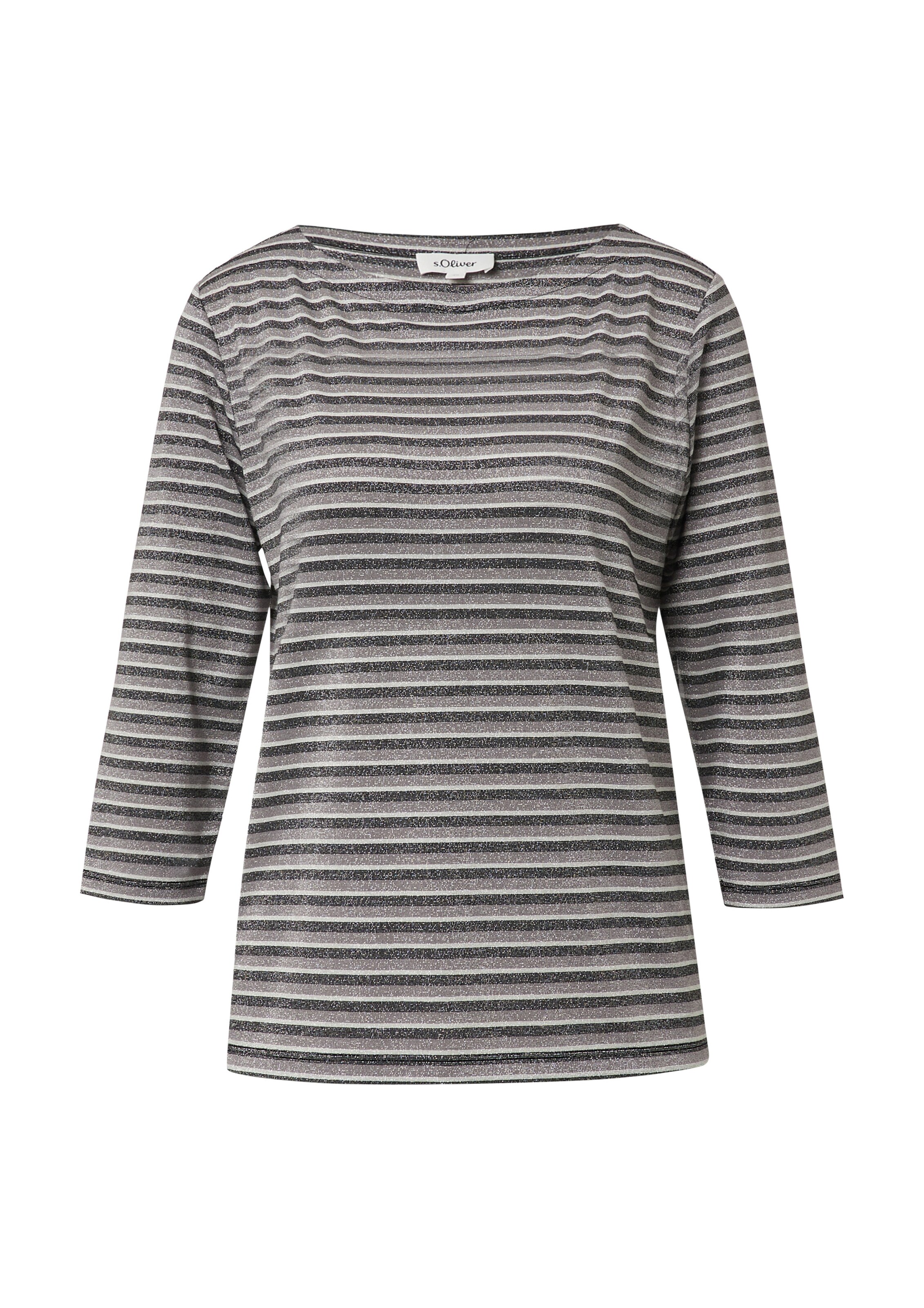 s.Oliver Shirt in Grau: Vorderseite