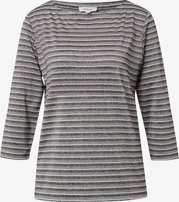 s.Oliver Shirt in Grijs: voorkant