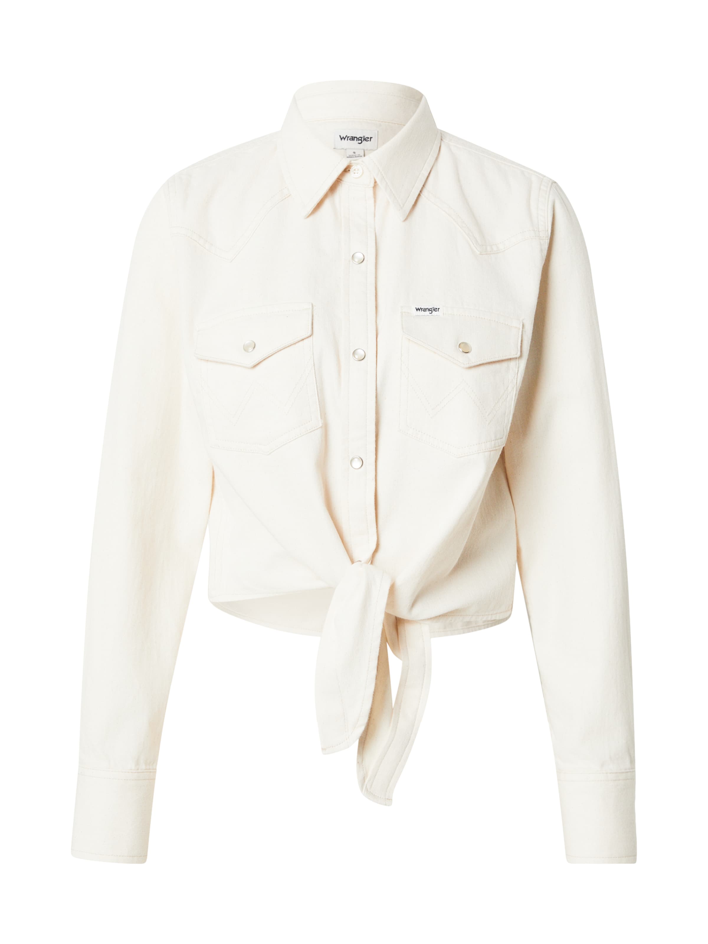 Chemisier WRANGLER en beige : devant