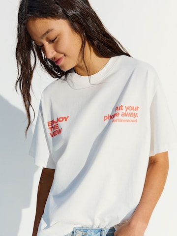 Bershka Shirts i hvid