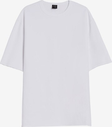 Bershka Koszulka w kolorze biały: przód