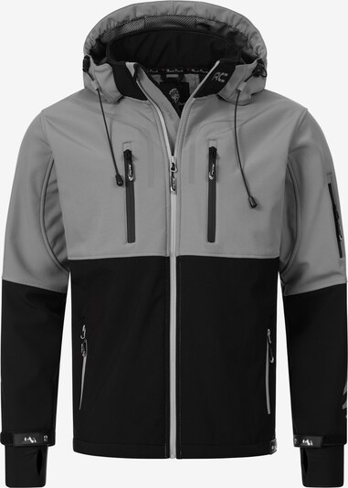 Rock Creek Outdoor jacket in Grey / Black, Item view
