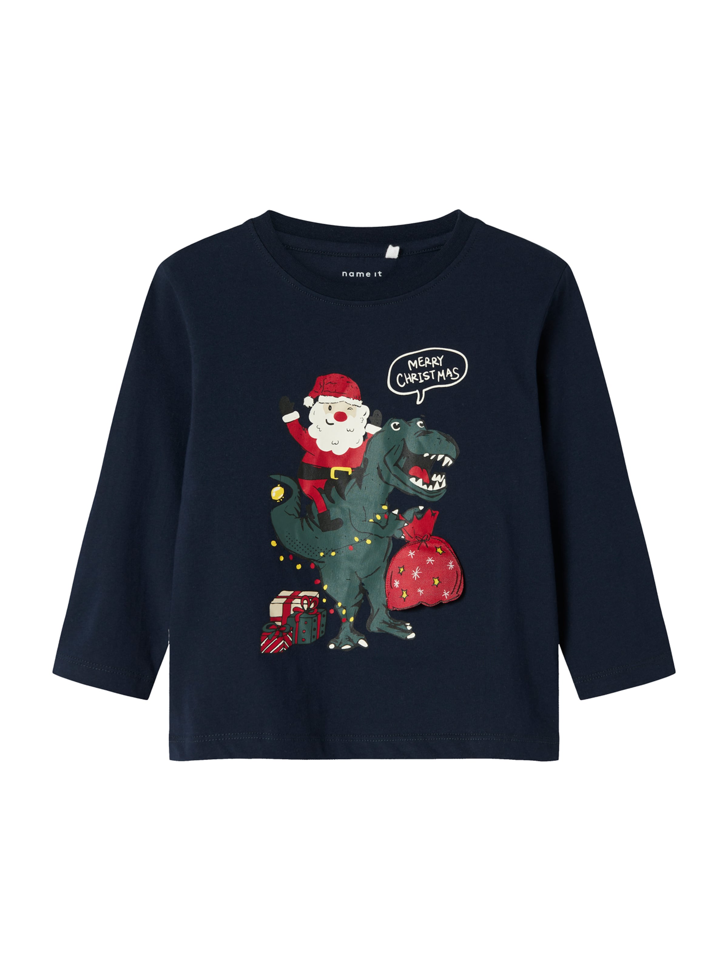 T-Shirt 'NMMREPOLA' NAME IT en bleu : devant