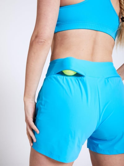 Pantaloni sportivi 'Advantage Shorts' in XS SPORTKIND di colore turchese, Visualizzazione prodotti