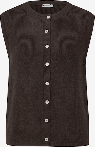 STREET ONE Vest in Brown: front