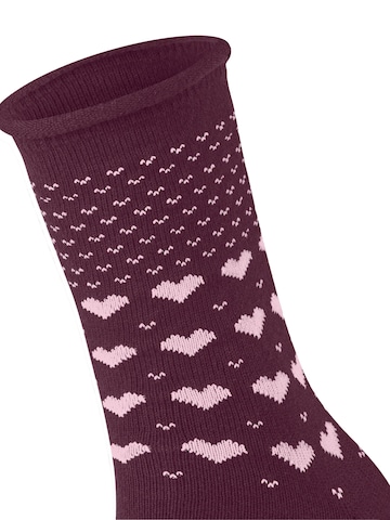ESPRIT Socken 'Warming Hearts'‌‌‌‌‌‌‌‌ in Rot