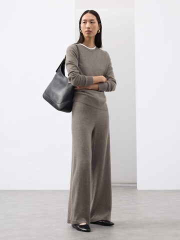 Marks & Spencer Wide leg Pants in Grey