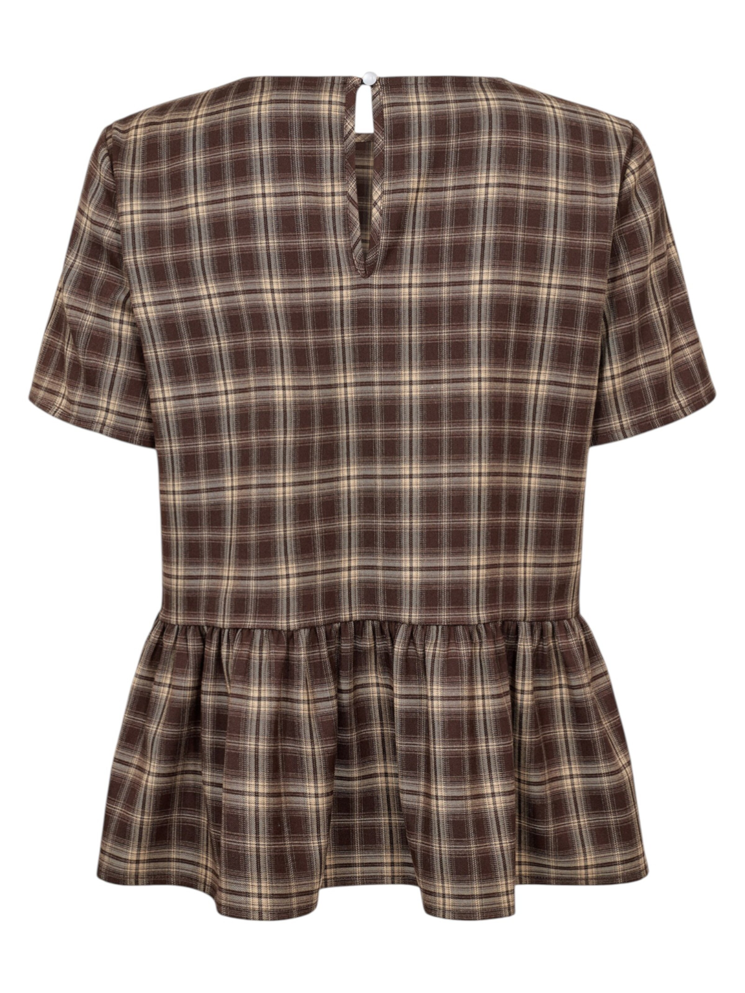 NÜMPH Bluse 'NUMARLIE BLOUSE' in Braun