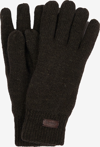 Barbour Перчатки в Зеленый: спереди