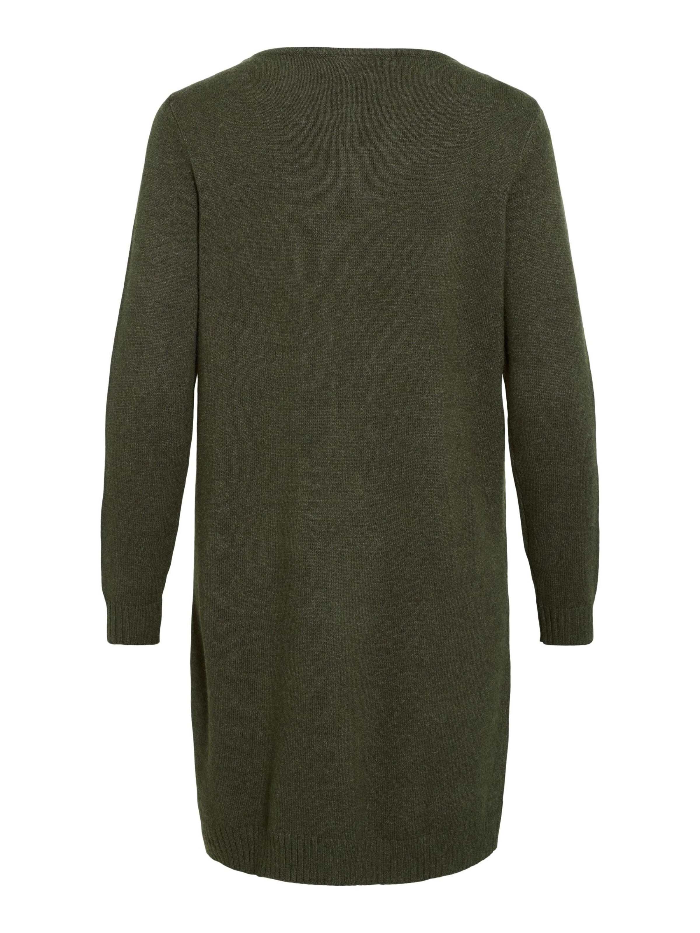 VILA Knitted dress in Green