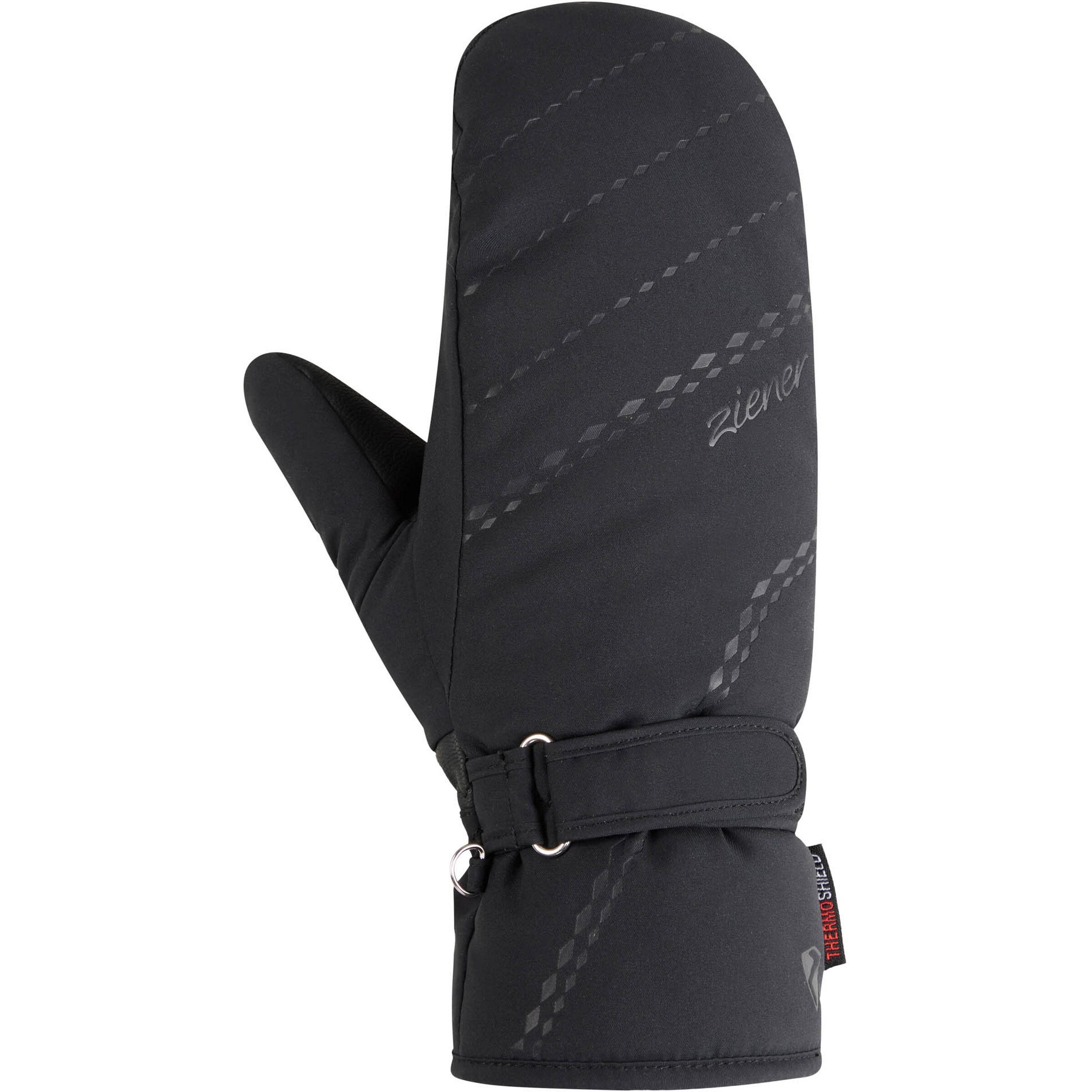 ZIENER Athletic Gloves 'Kevi' in Black