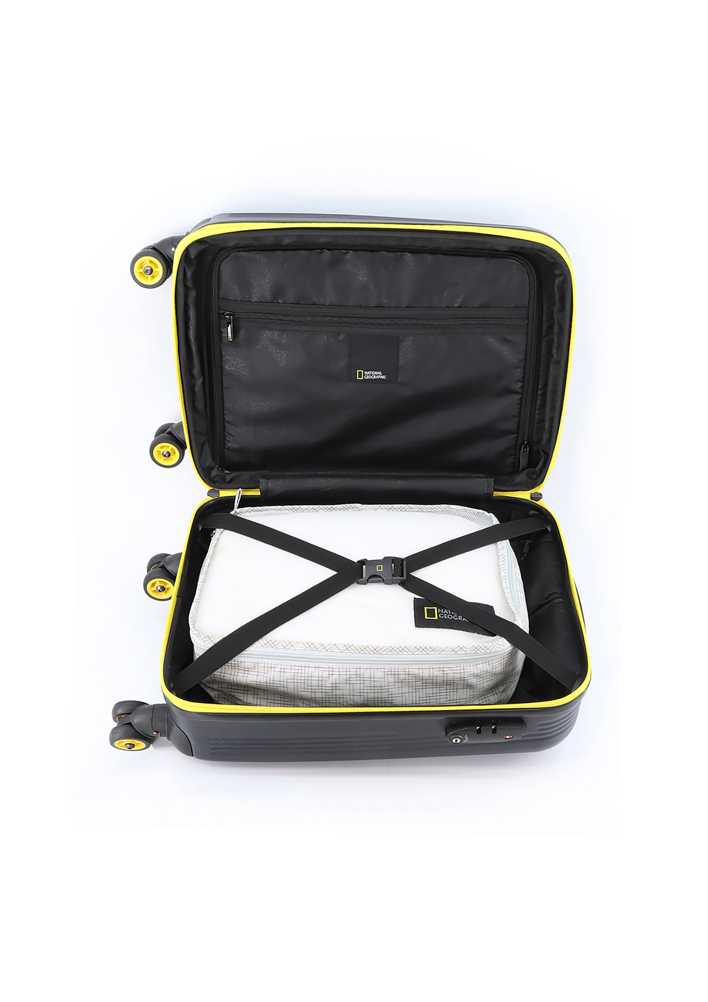 National Geographic Suitcase 'Aerodrome' in Black