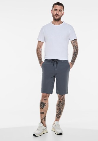 Street One MEN Regular Chino Pants in Blue