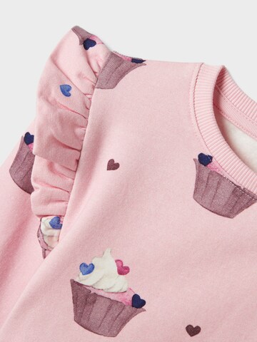 NAME IT Sweatshirt 'NMFNAYA' i vit
