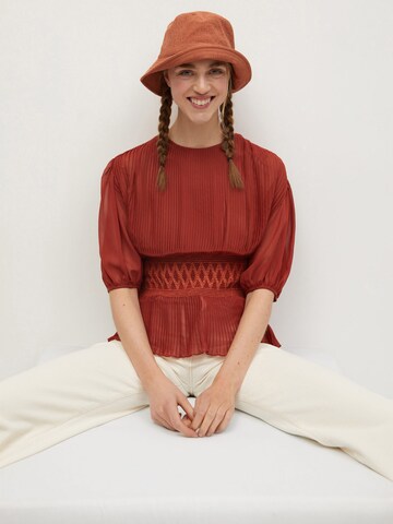 MANGO Blouse in Rood