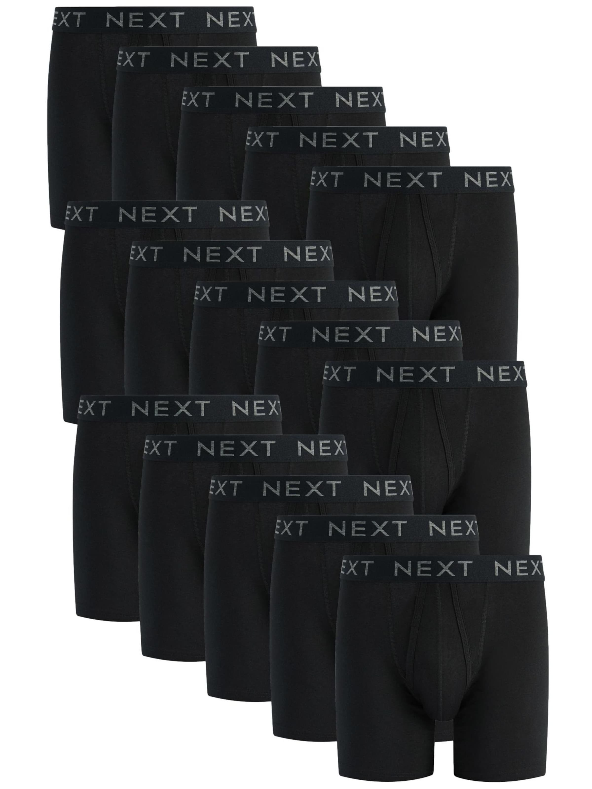 Next Boxer shorts in Black: front