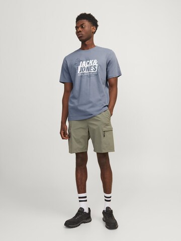 T-Shirt 'JCOMap Summer' JACK & JONES en gris