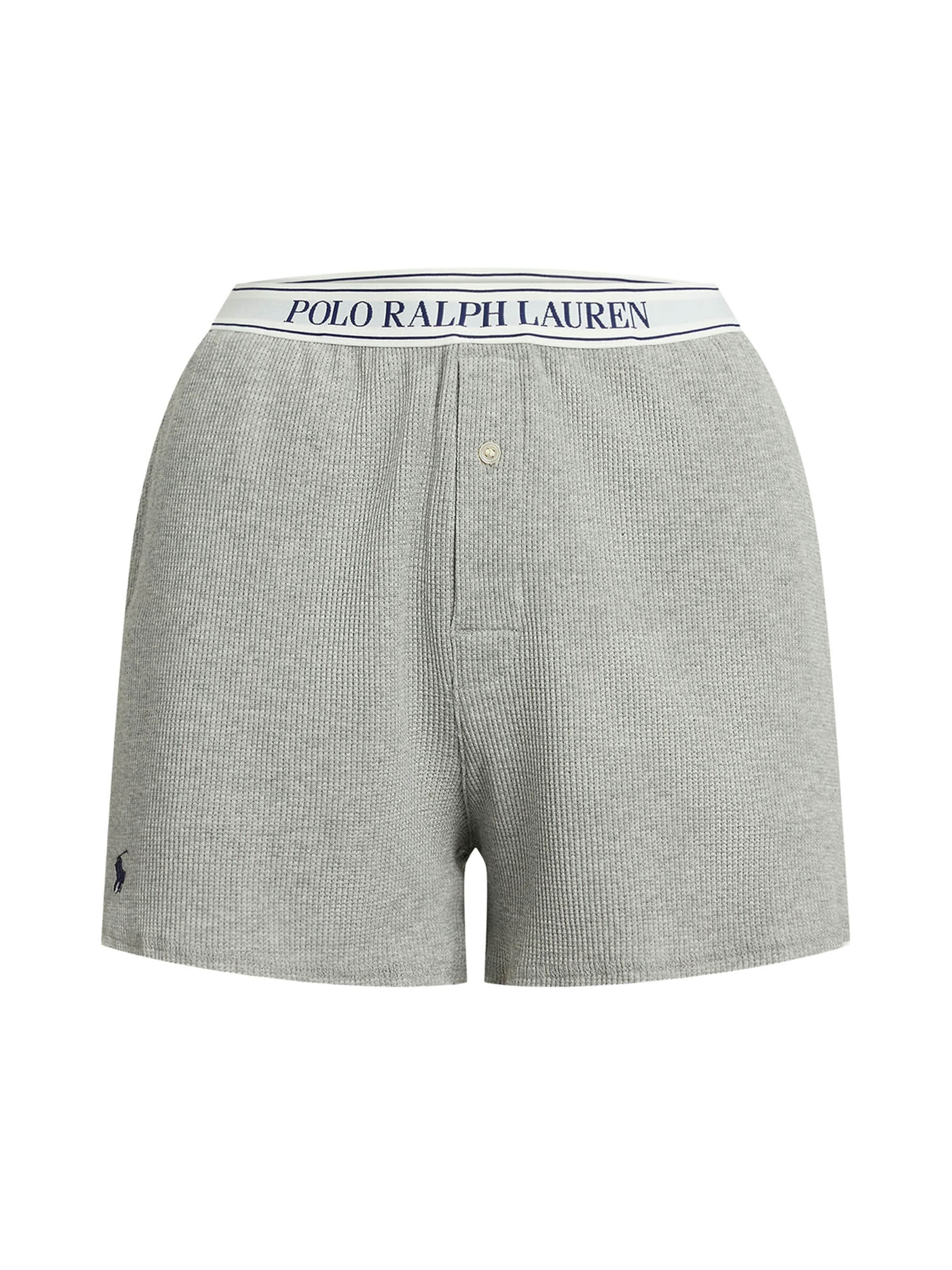 Polo Ralph Lauren Loose fit Trousers ' Club Waffle ' in Grey: front