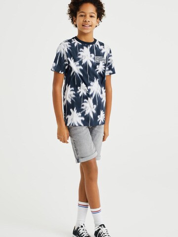 WE Fashion Shirt in Blau