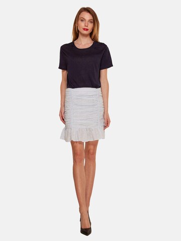 TOOche Skirt 'Flower Skirt' in Blue: front