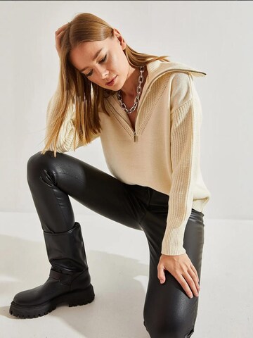 Pull-over 'Pullover' Bianco Lucci en blanc