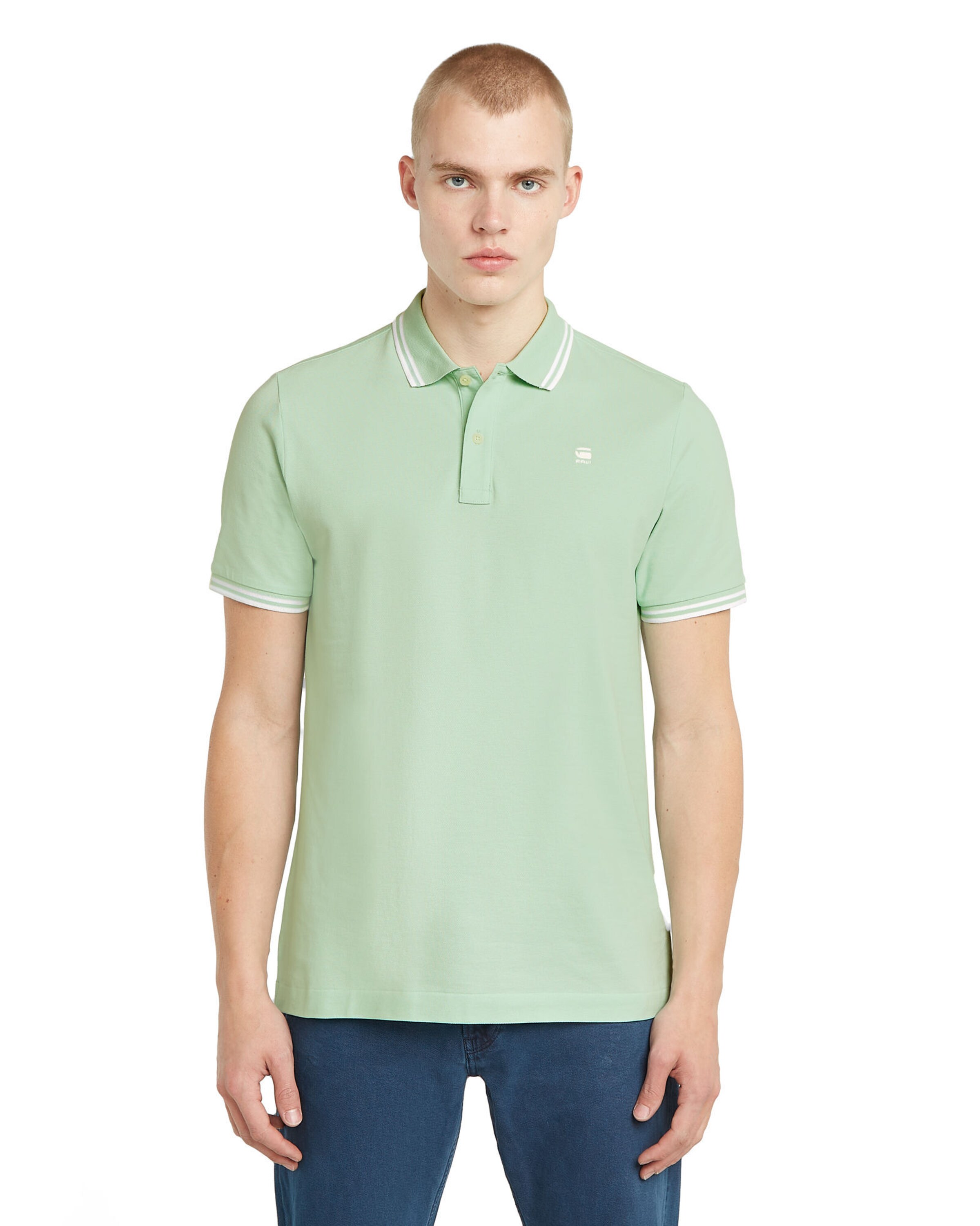 G-STAR Shirt 'Dunda' in Groen: voorkant