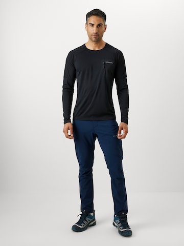 juoda COLUMBIA Sportiniai marškinėliai