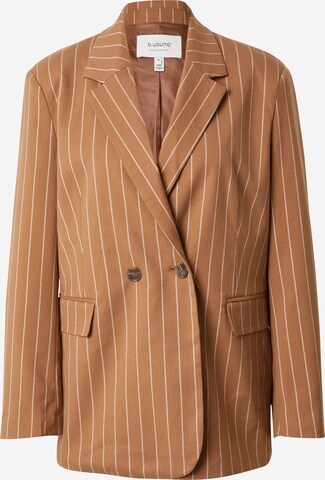 b.young Blazer in Brown: front