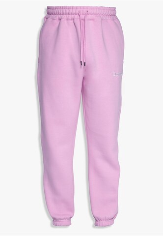 Loosefit Pantalon Dropsize en rose : devant