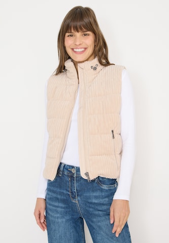 CECIL Weste in Beige: Vorderseite