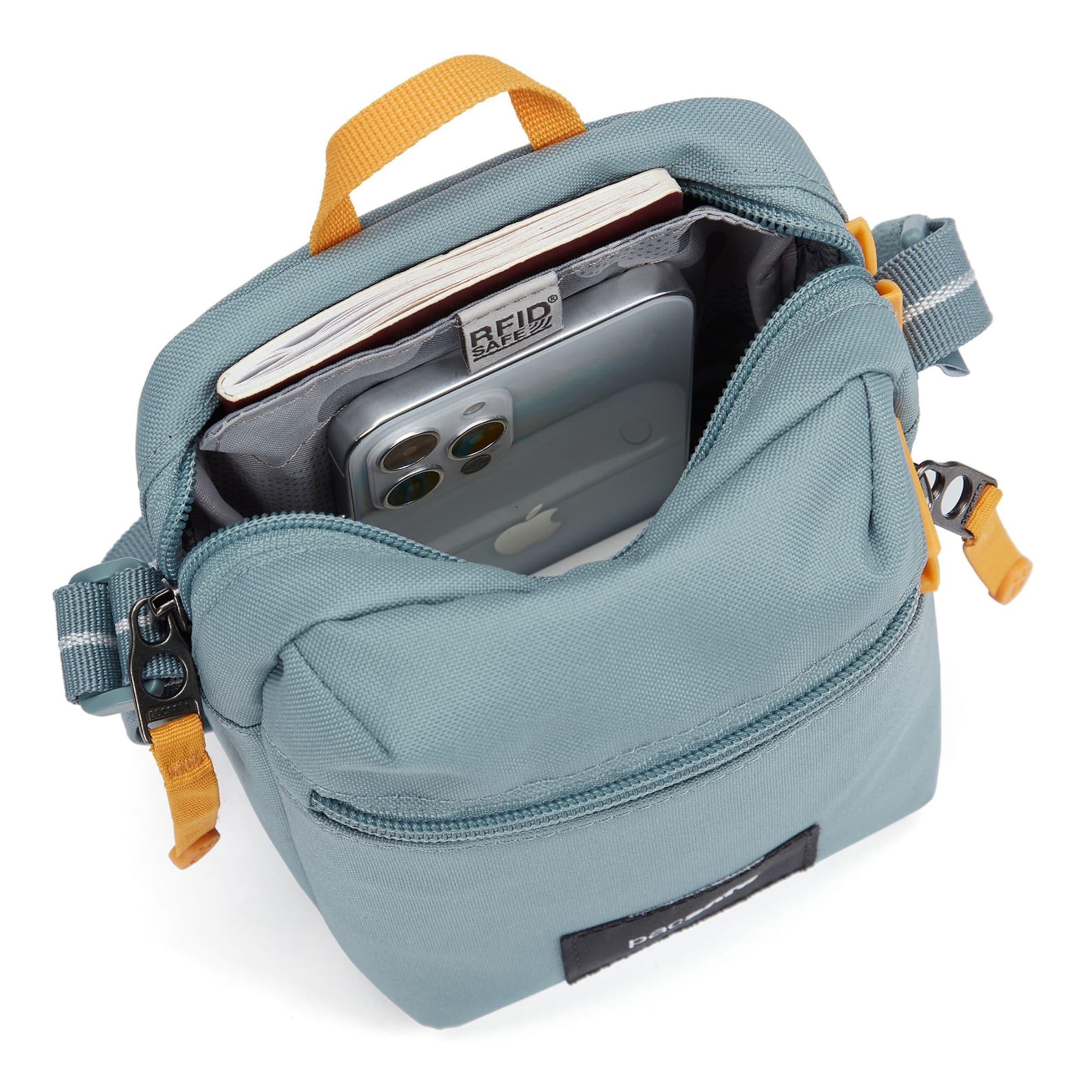 Pacsafe Crossbody bag 'Go Micro' in Blue