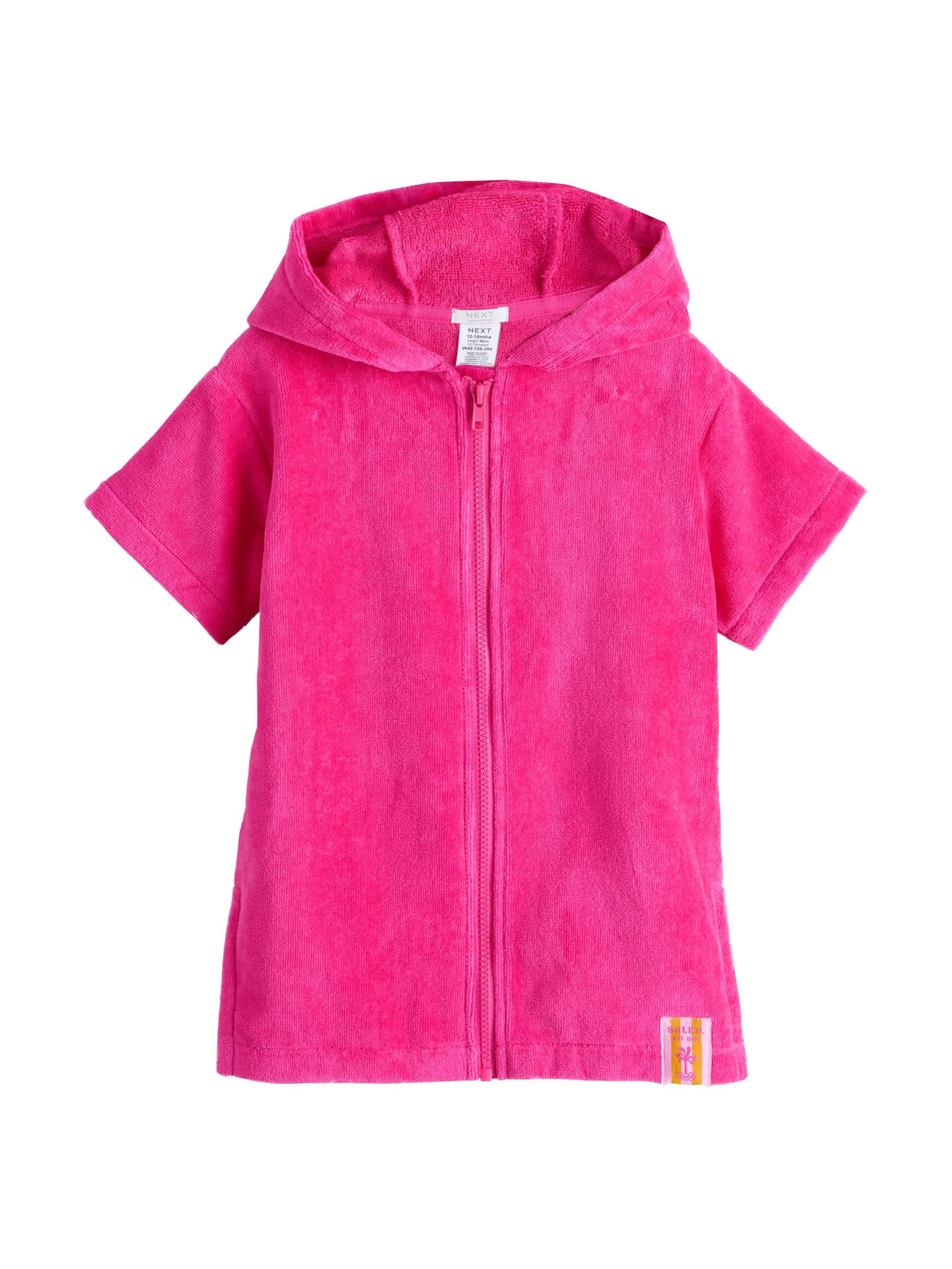 Next Badjas in Roze: voorkant