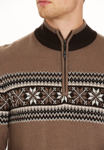 Whistler Athletic Sweater 'Don' in Brown