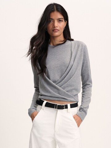 Pull-over The Set en marron : devant