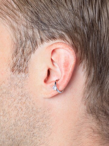 YParis - Pendientes 'Ear cuff Bully Star S' en plata