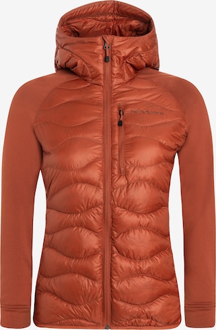 Veste mi-saison PEAK PERFORMANCE en orange : devant