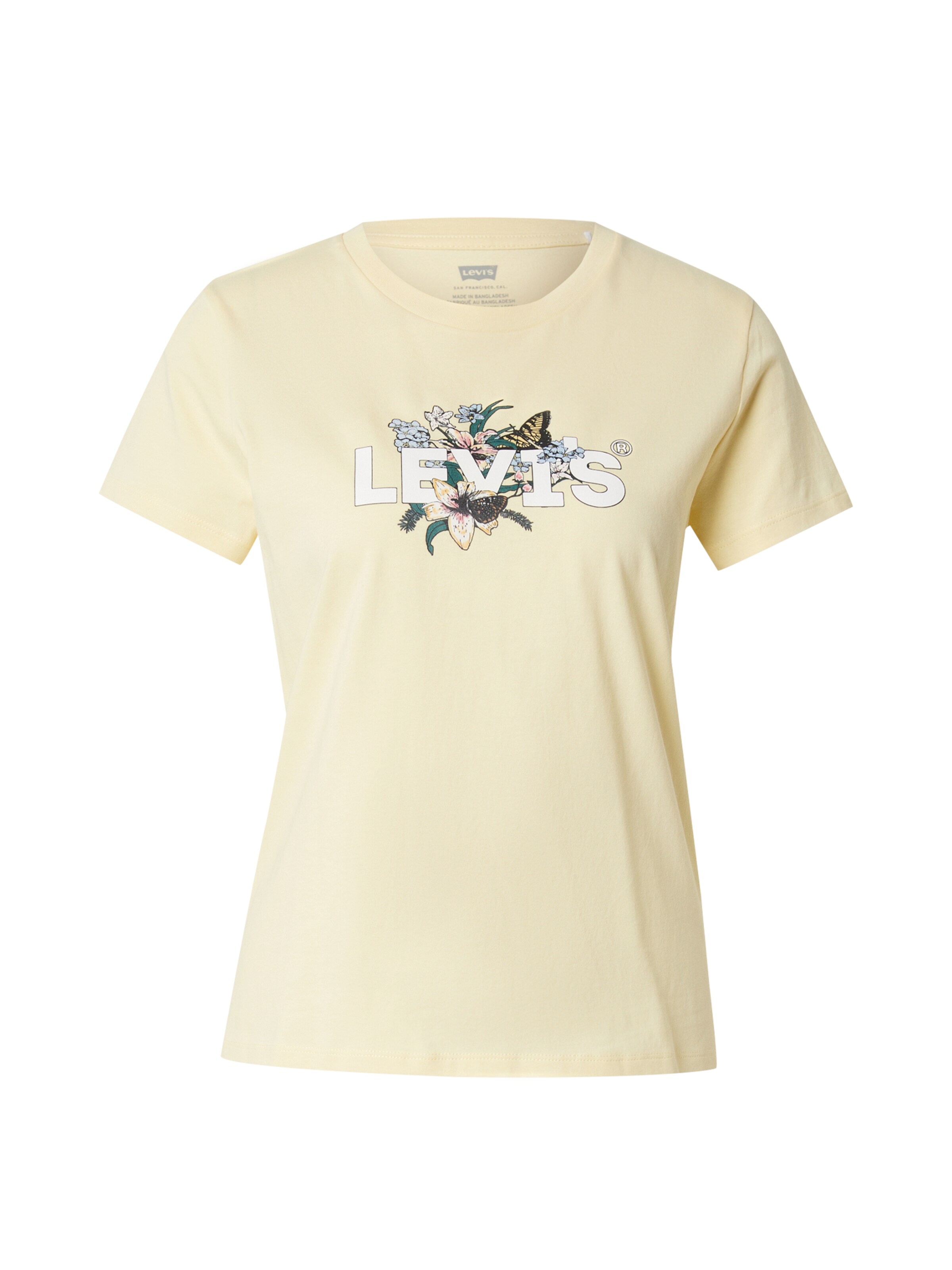 LEVI'S ® Koszulka 'The Perfect Tee' w kolorze żółty: przód