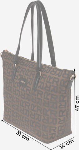 REPLAY Shopper in Brown